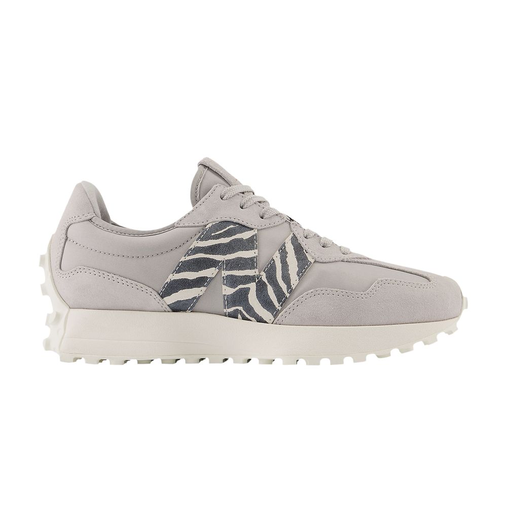Pre-owned New Balance Wmns 327 'raincloud Zebra' In Grey