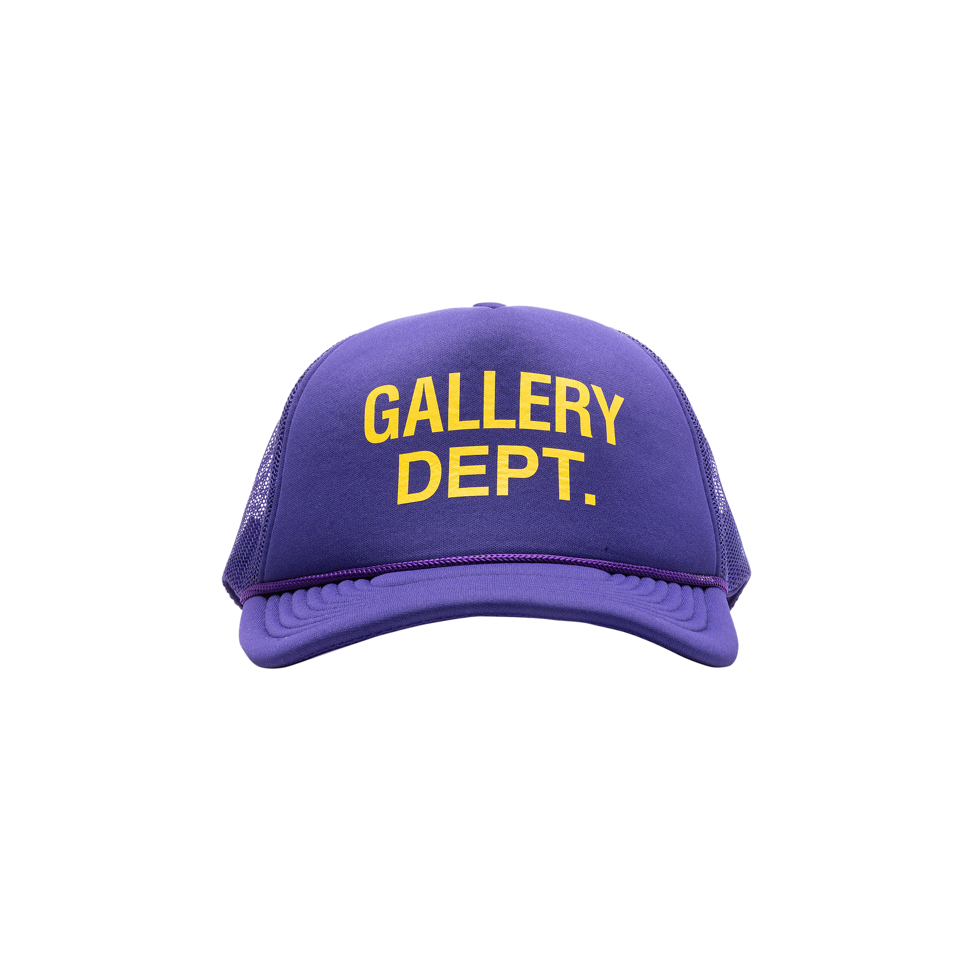 Pre-owned Gallery Dept. Gd Trucker Cap 'purple'