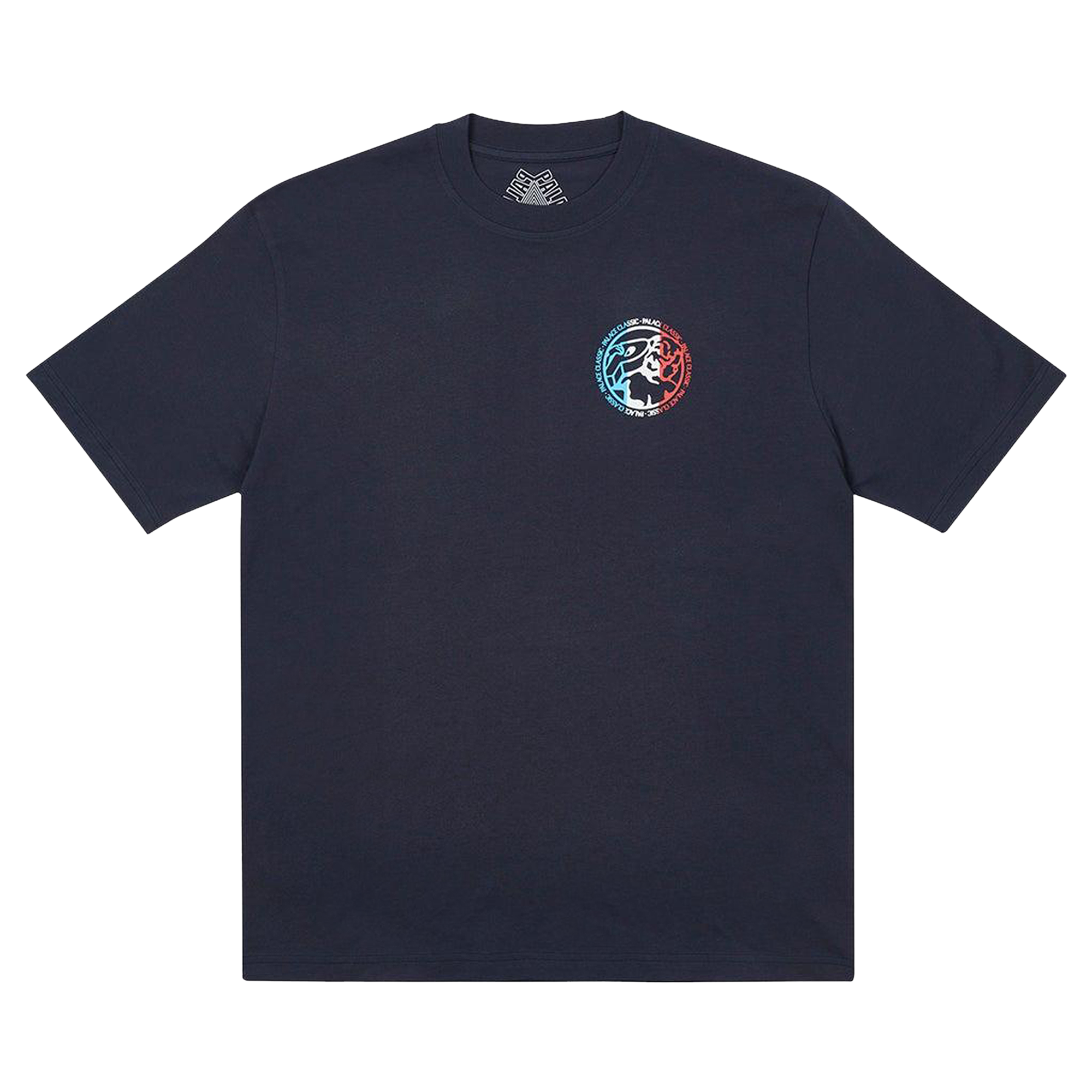 Pre-owned Palace Classico T-shirt 'navy' In Blue