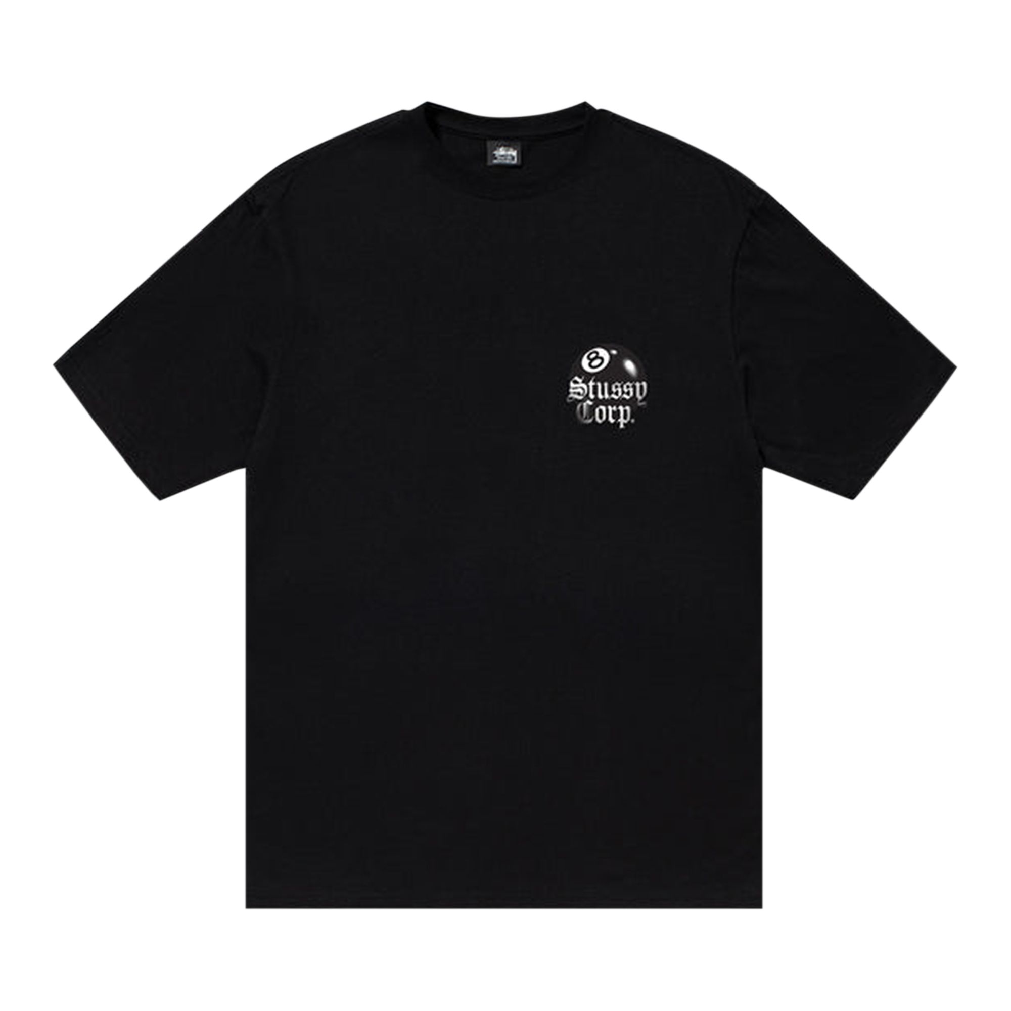 Pre-owned Stussy 8 Ball Corp. Tee 'black'