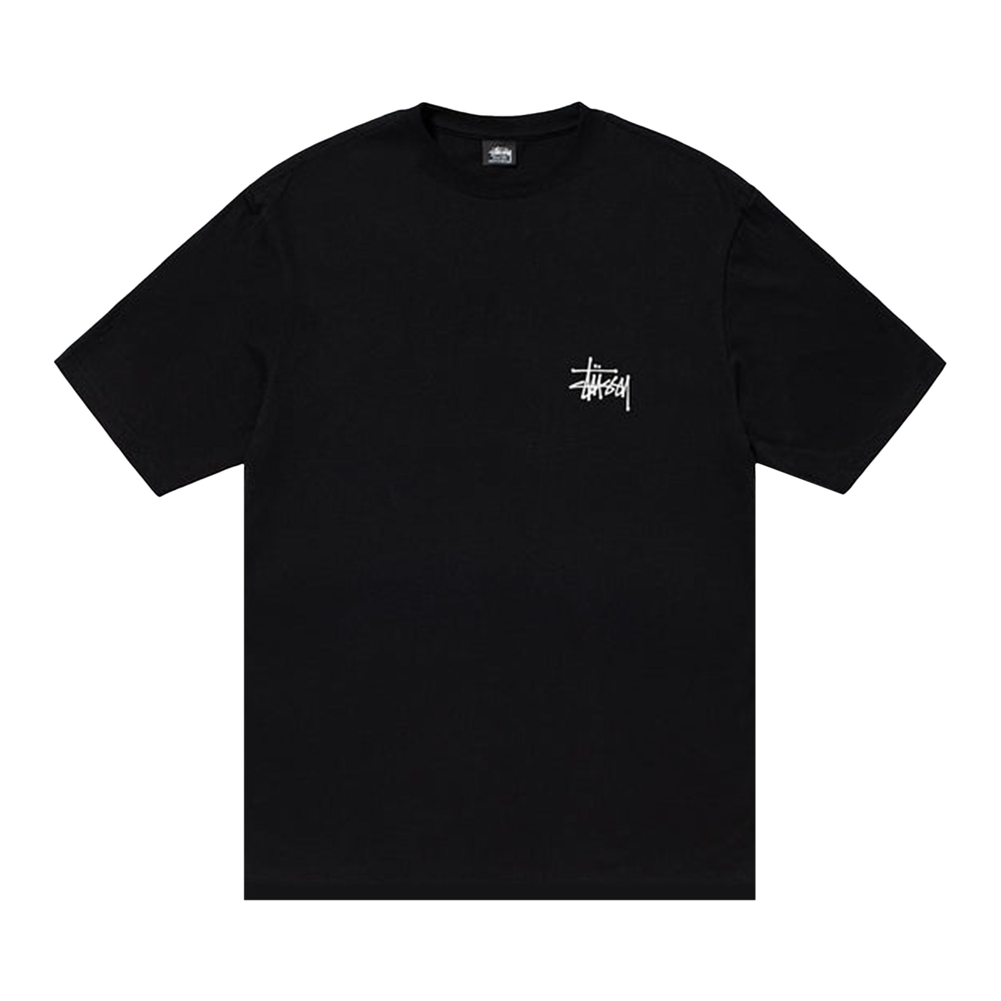 Stussy Basic Tee 'Black' | Men's Size 2XL