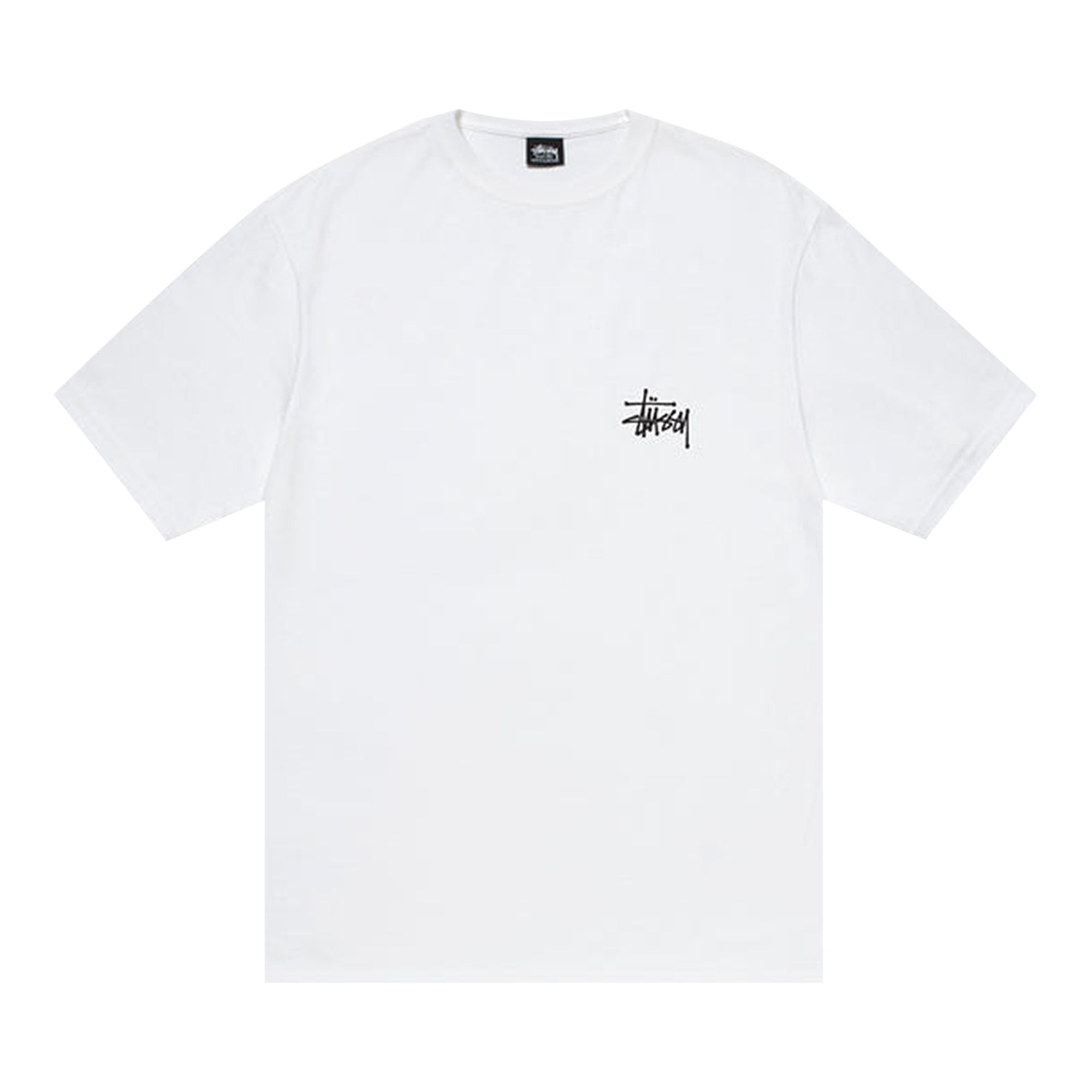 Pre-owned Stussy Basic Tee 'white'