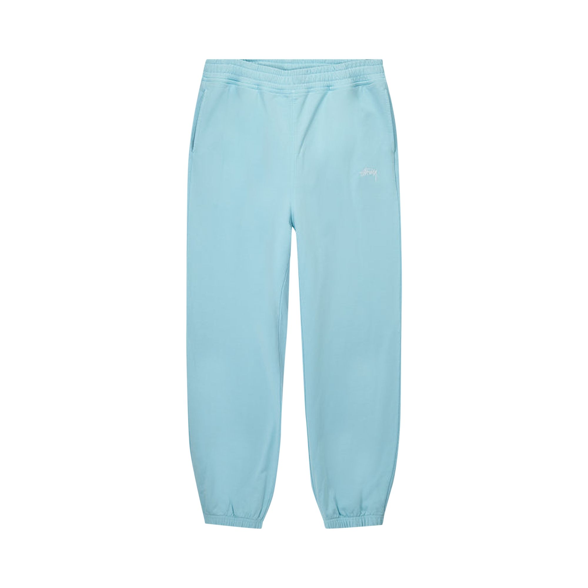 STUSSY Pre-owned Overdyed Stock Logo Pant 'blue'