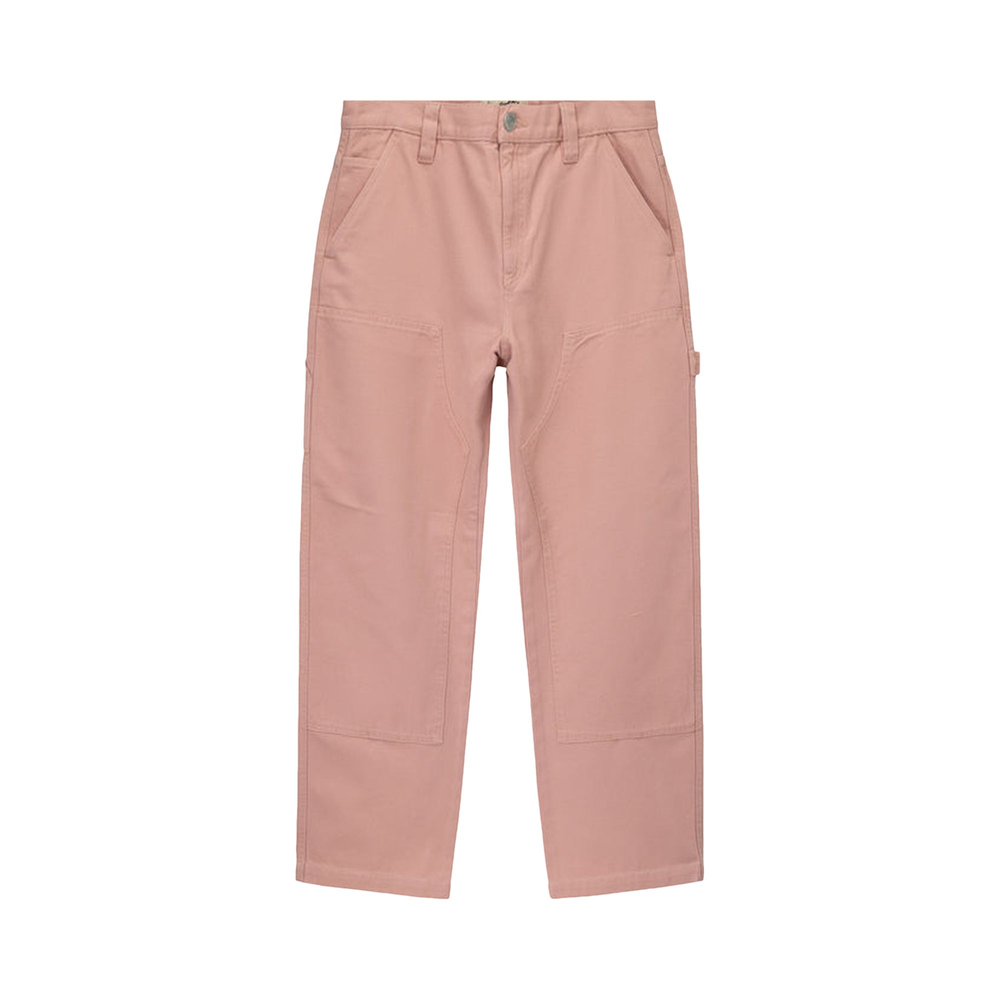 Stussy Canvas Work Pant 'Salmon' | Pink | Men's Size 30