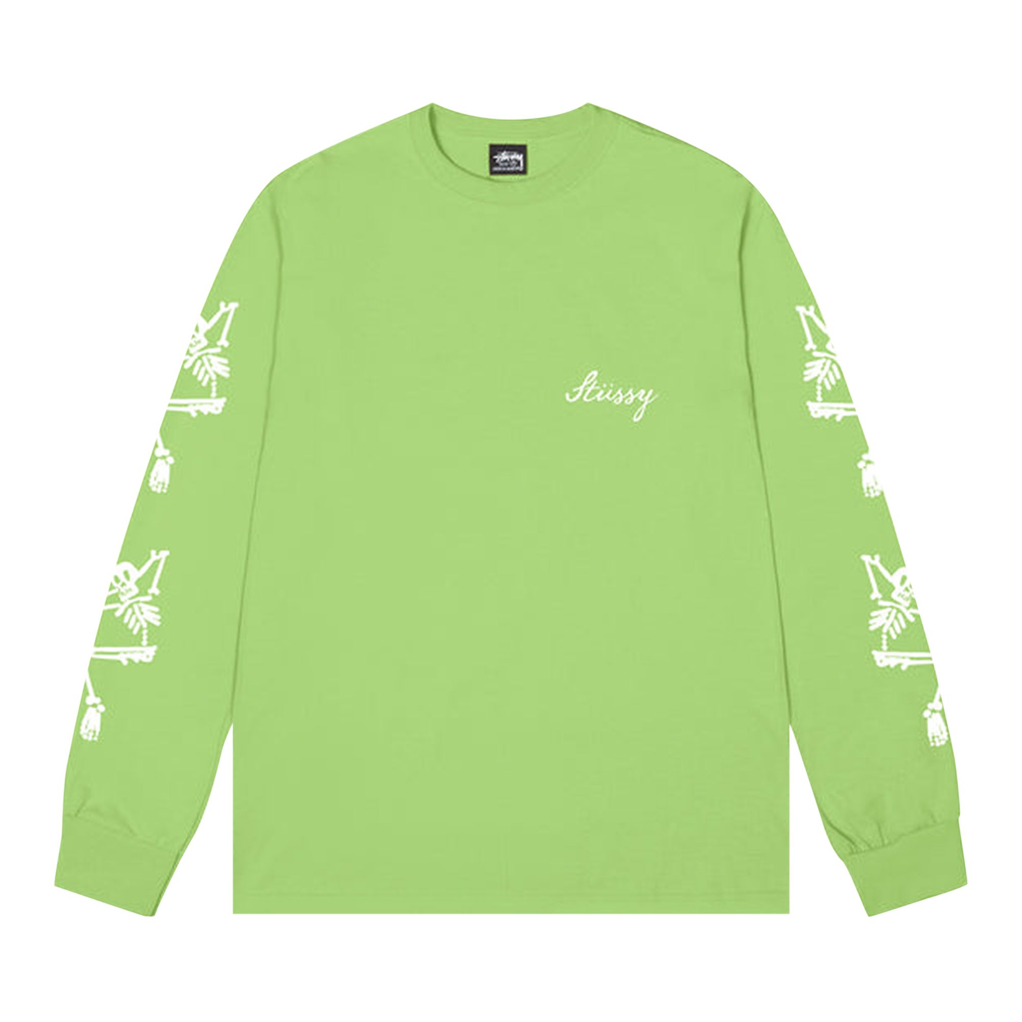 Pre-owned Stussy Paradise Lost Long-sleeve Tee 'tea' In Green