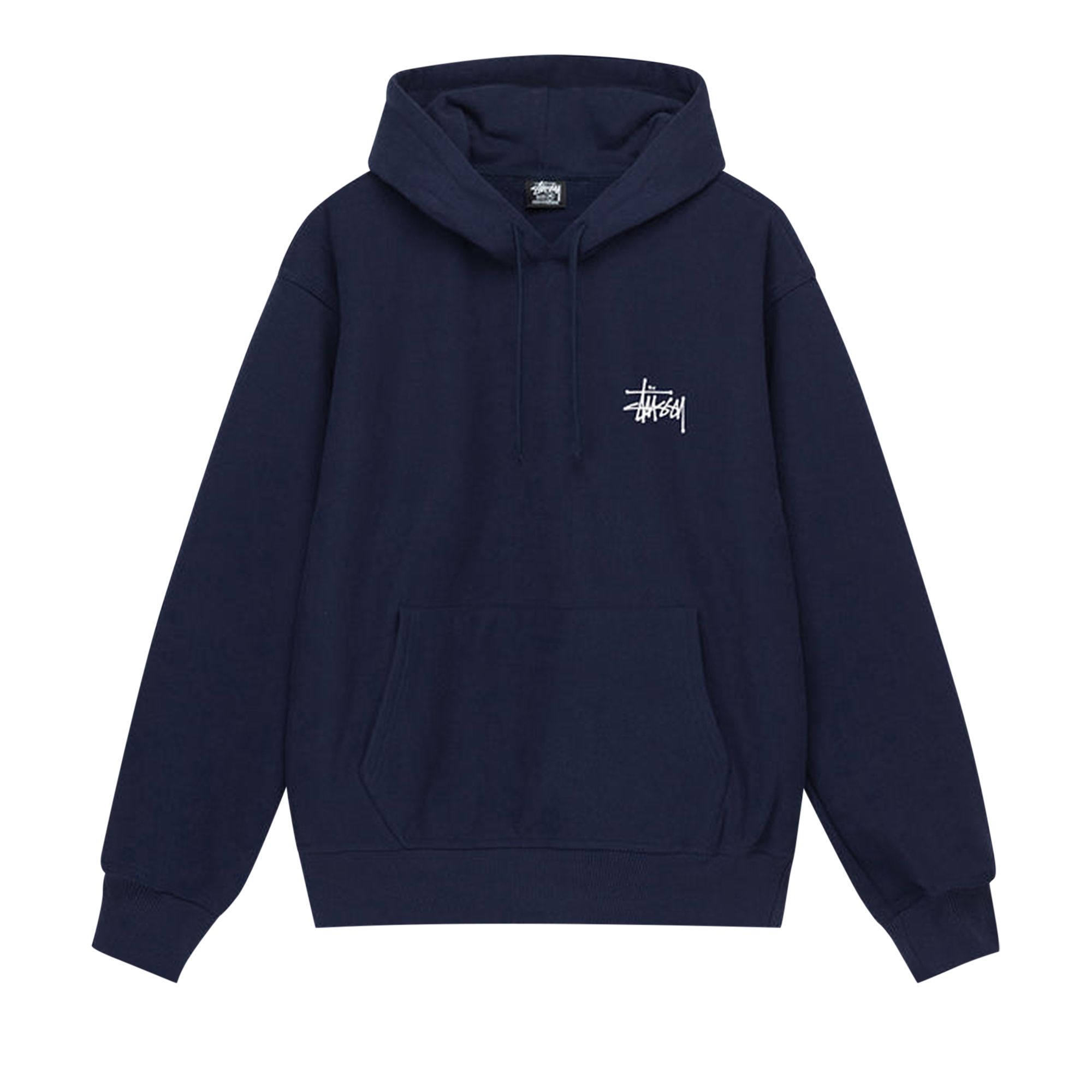 Stussy Basic Hoodie 'Navy' | Blue | Men's Size XL