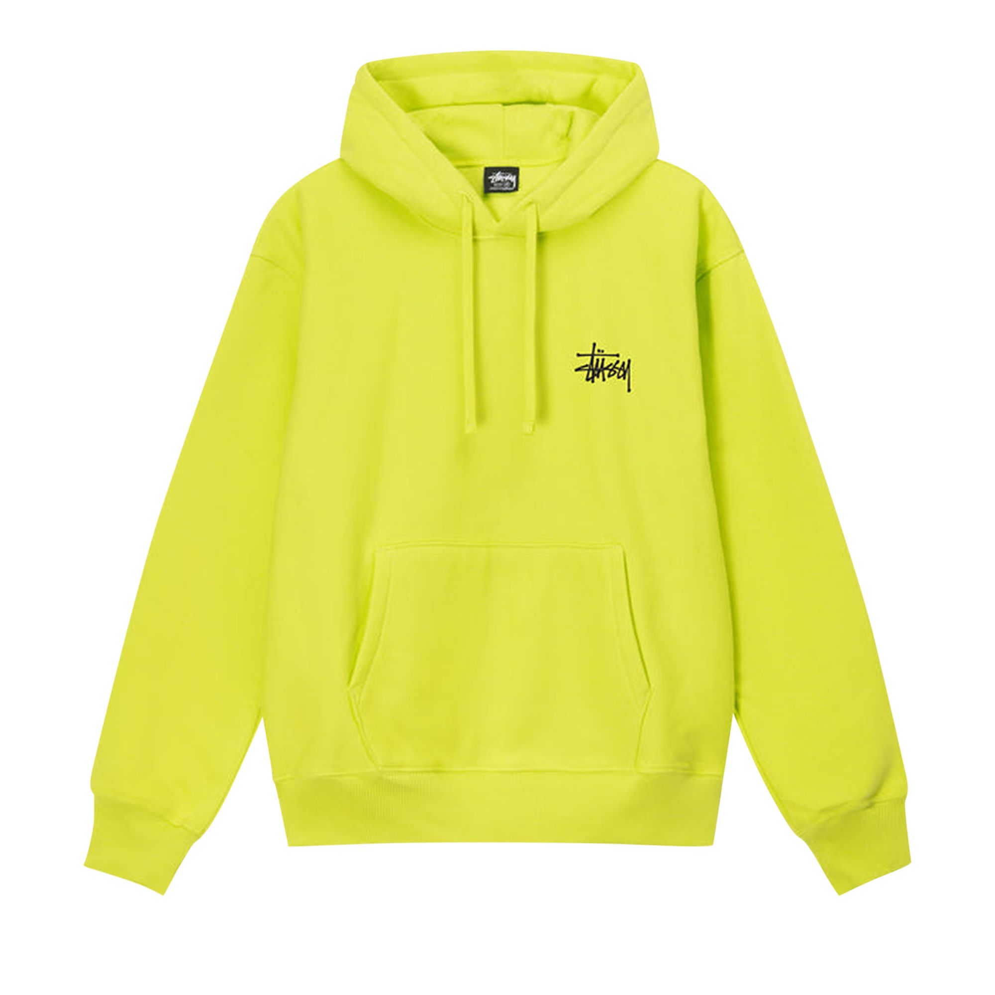 Pre-owned Stussy Basic Hoodie 'keylime' | Green | Men's Size L