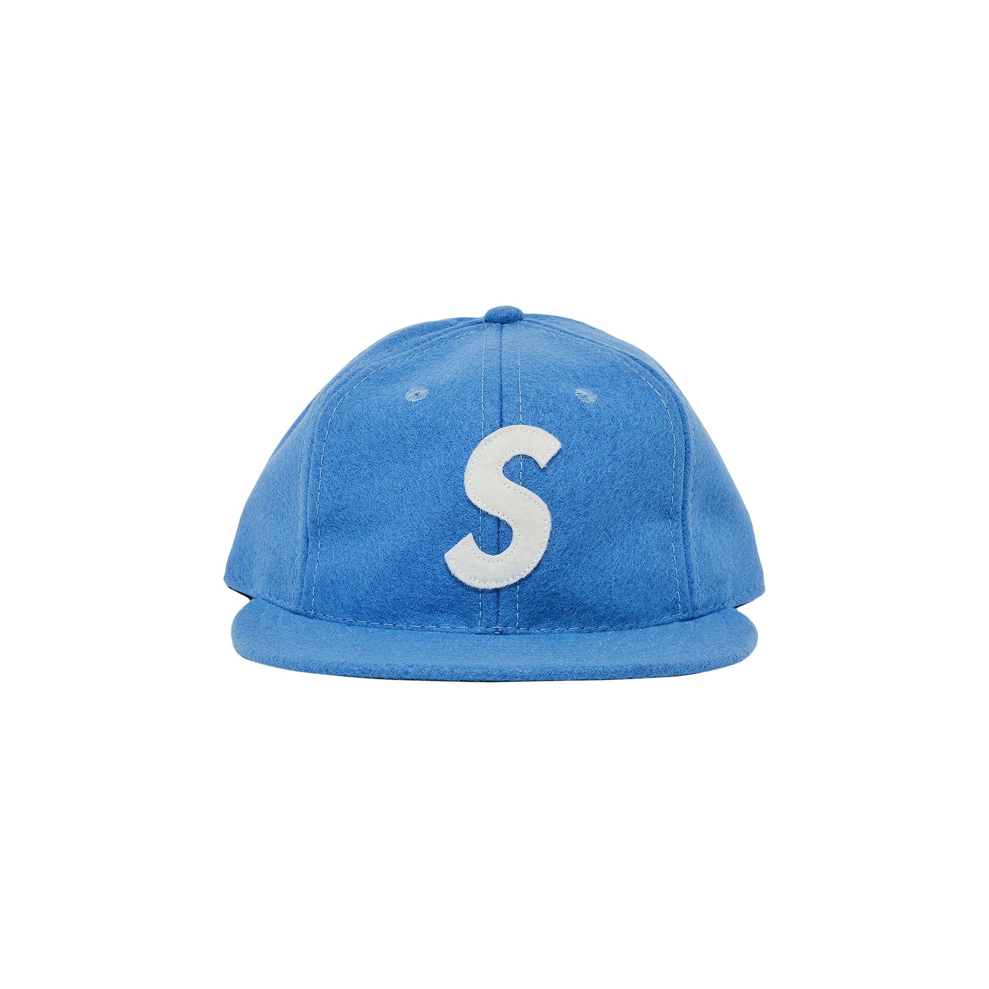 Pre-owned Supreme X Ebbets S Logo Fitted 6-panel 'light Blue'