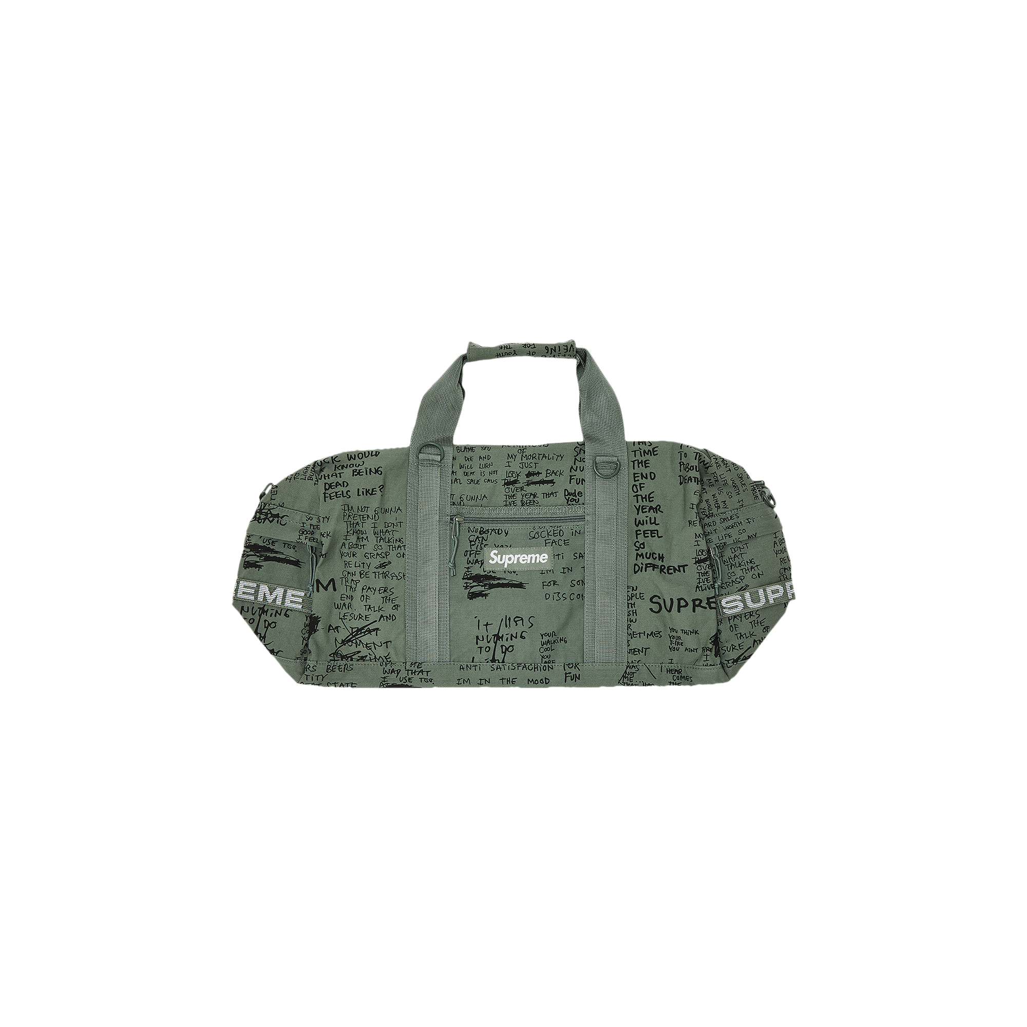 Pre-owned Supreme Field Duffle Bag 'olive Gonz' In Green | ModeSens