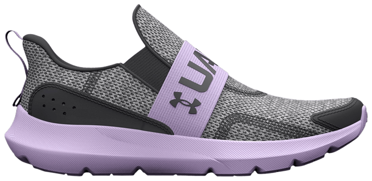 Under Armour Surge 3 Slip PS Jet Grey Nebula Purple