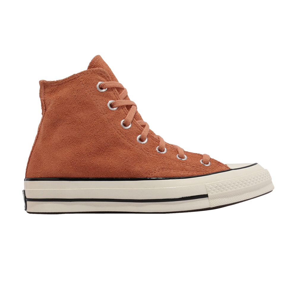 Pre-owned Converse Chuck 70 Suede High 'orange Haven'