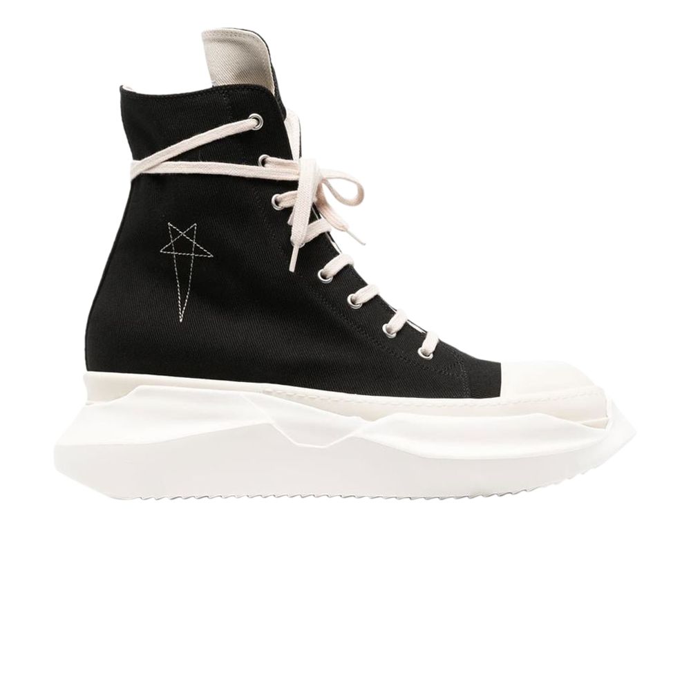 Rick Owens Rick Owens EDFU DRKSHDW Pentagram Embroidery Abstract High 'Black Milk' | Men's Size 42