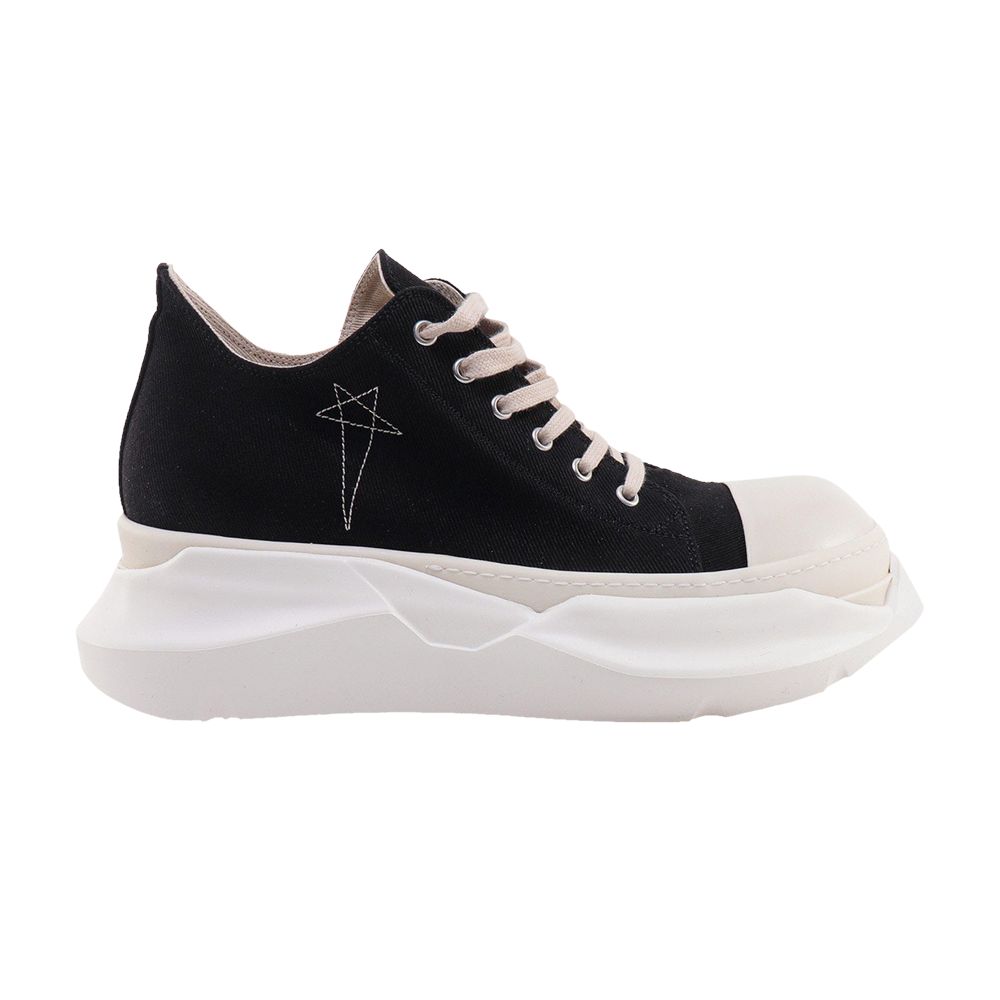 Rick Owens Rick Owens EDFU DRKSHDW Pentagram Embroidery Abstract Low 'Black Milk' | Men's Size 41