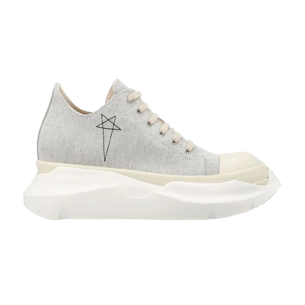 Rick Owens Rick Owens EDFU DRKSHDW Pentagram Embroidery Canvas Abstract Low 'Grey Milk' | Men's Size 41