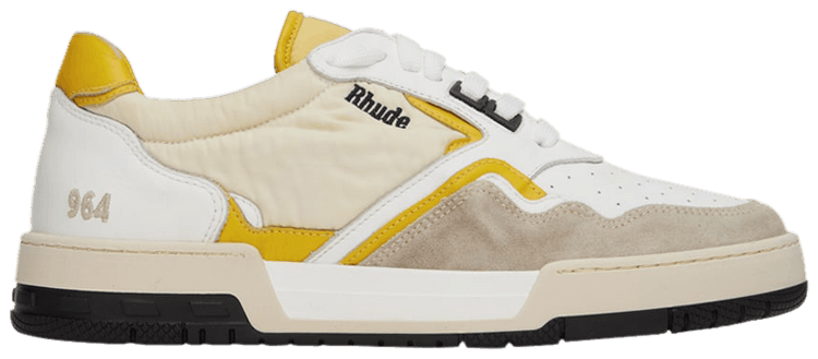 Buy Rhude Racing Sneaker 'White Mustard' - RHPS23FO06604036 1036 ...