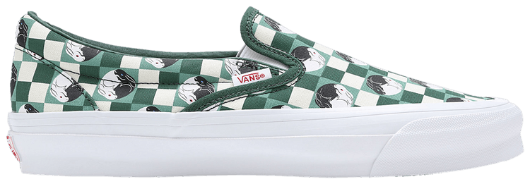 Vans OG Classic Slip On LX Year of The Rabbit   Green