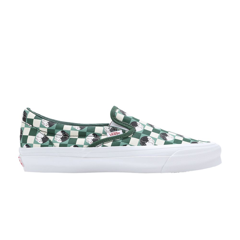 Pre-owned Vans Og Classic Slip-on Lx 'year Of The Rabbit - Green'