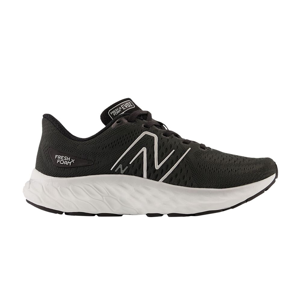 Pre-owned New Balance Wmns Fresh Foam X Evoz V3 Wide 'black Metallic Silver'