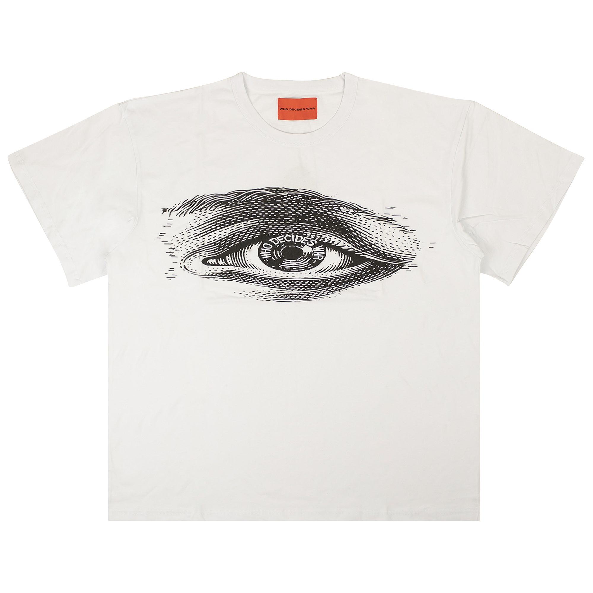 Pre-owned Who Decides War Eye Short-sleeve Jersey T-shirt 'white' | Men's Size S