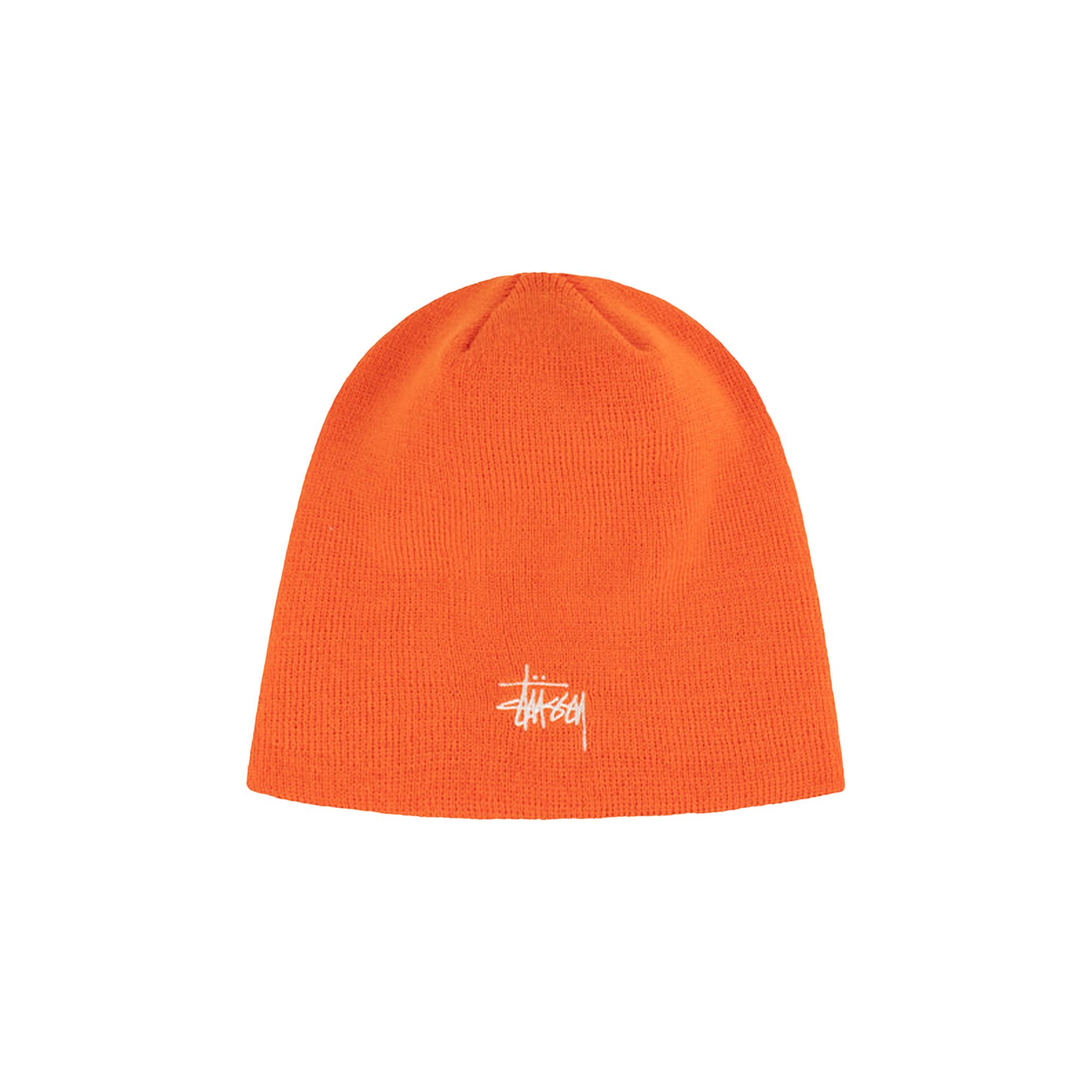 Click to view more detailed imagery on our partner's website Pre-owned Stussy Basic Skullcap Beanie 'orange'