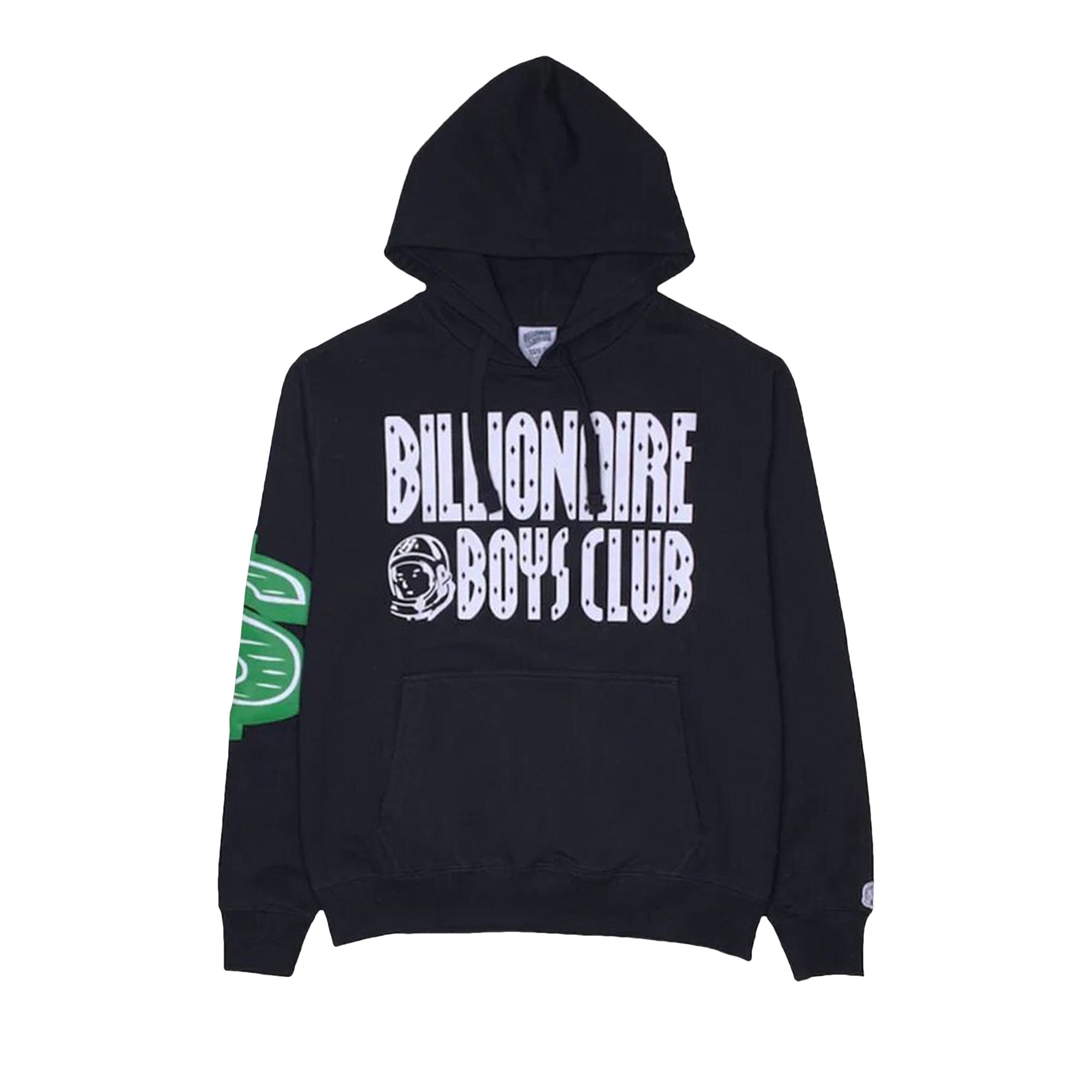 Pre-owned Billionaire Boys Club Straight Font Hoodie 'black' | Men's Size L