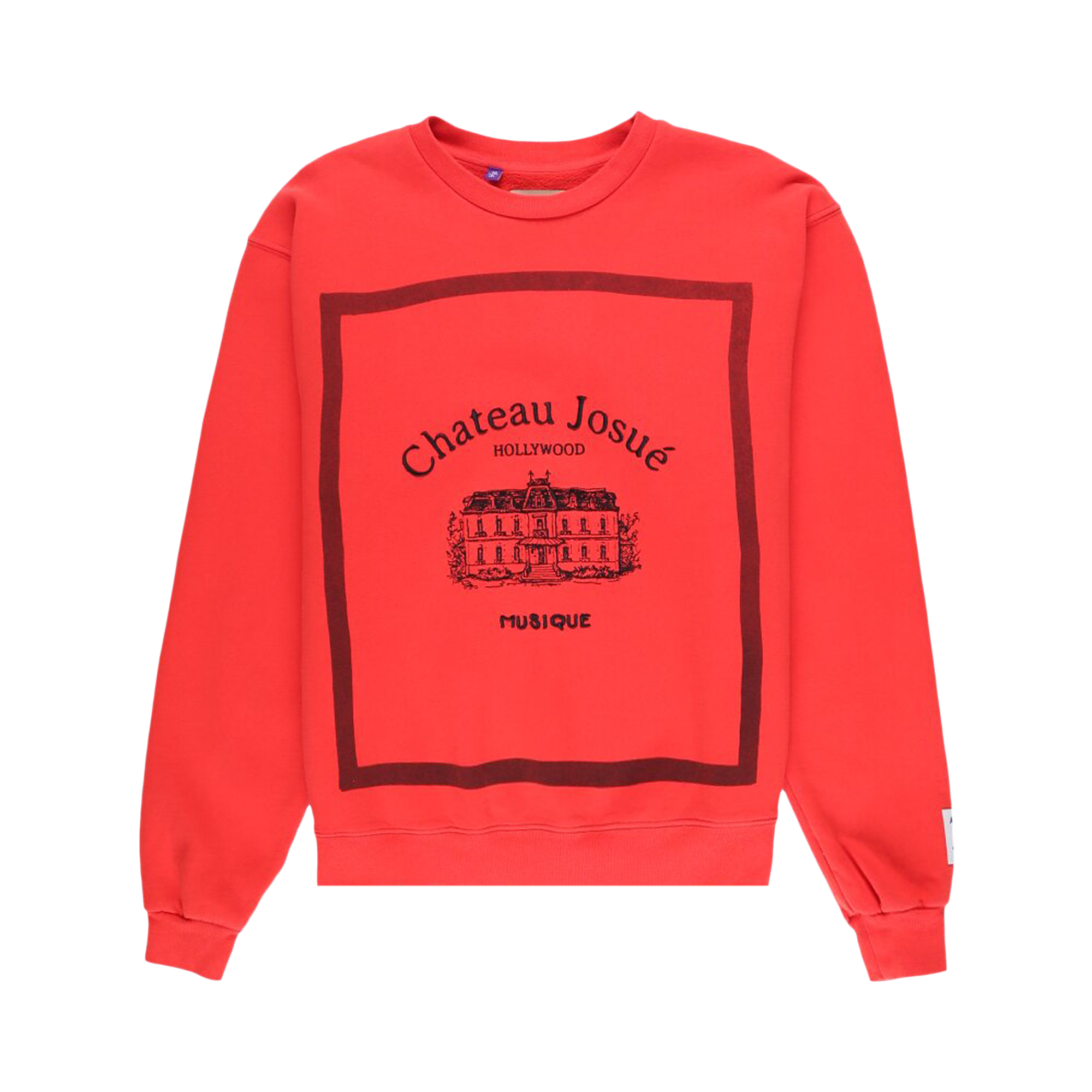 Pre-owned Gallery Dept. Musique Crewneck 'red'
