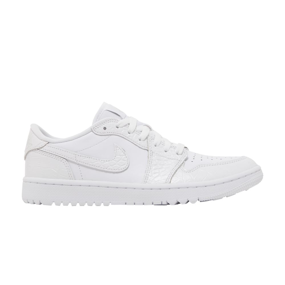 AIR JORDAN AIR JORDAN 1 LOW GOLF 'WHITE CROCODILE'