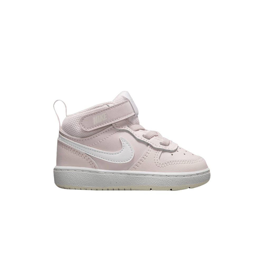 court borough mid sneaker td white