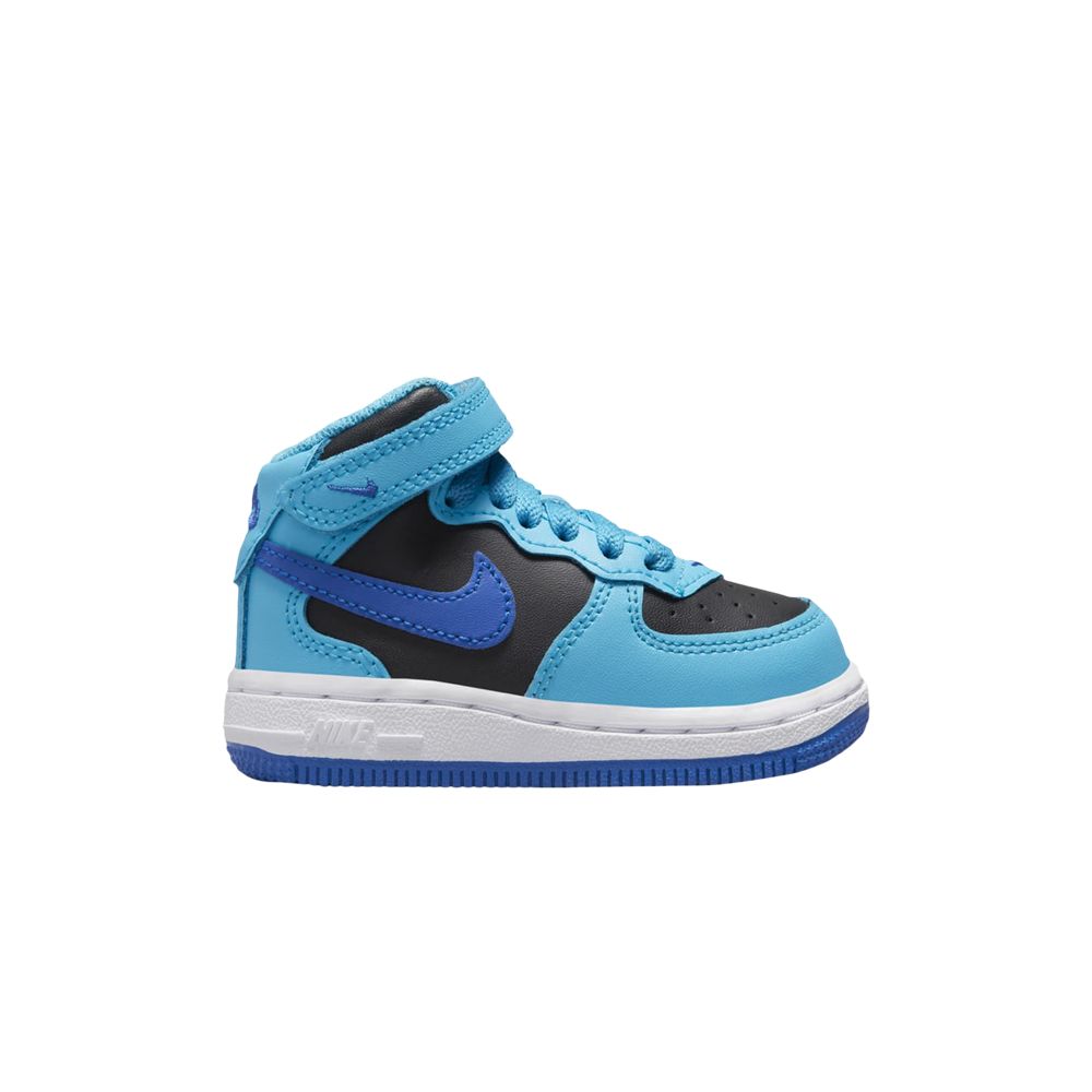 Nike Force 1 Mid LE TD 'Blue Lightning Black' | Infant Size 5 - DH2935-400