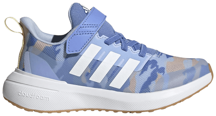 Adidas FortaRun 20 Cloudfoam EL Little Kid Blue Fusion Camo
