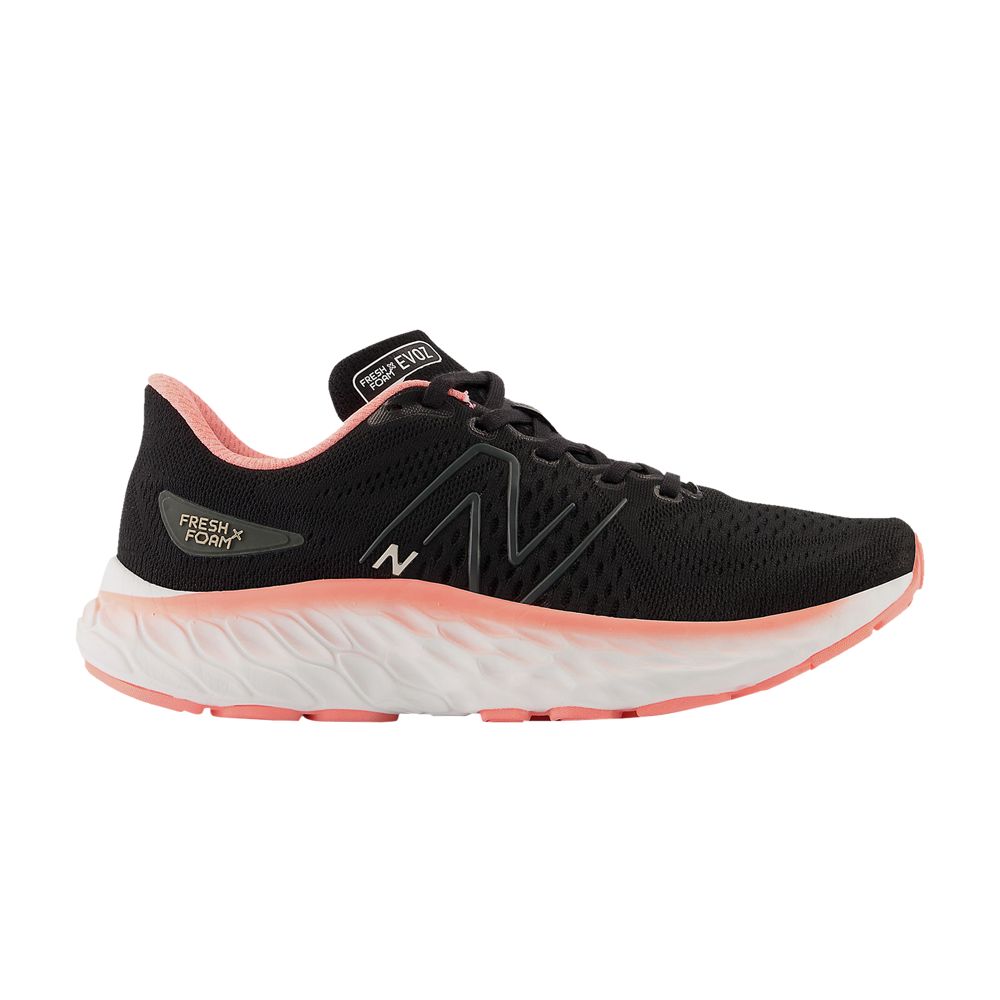 Pre-owned New Balance Wmns Fresh Foam X Evoz V3 'black Grapefruit'