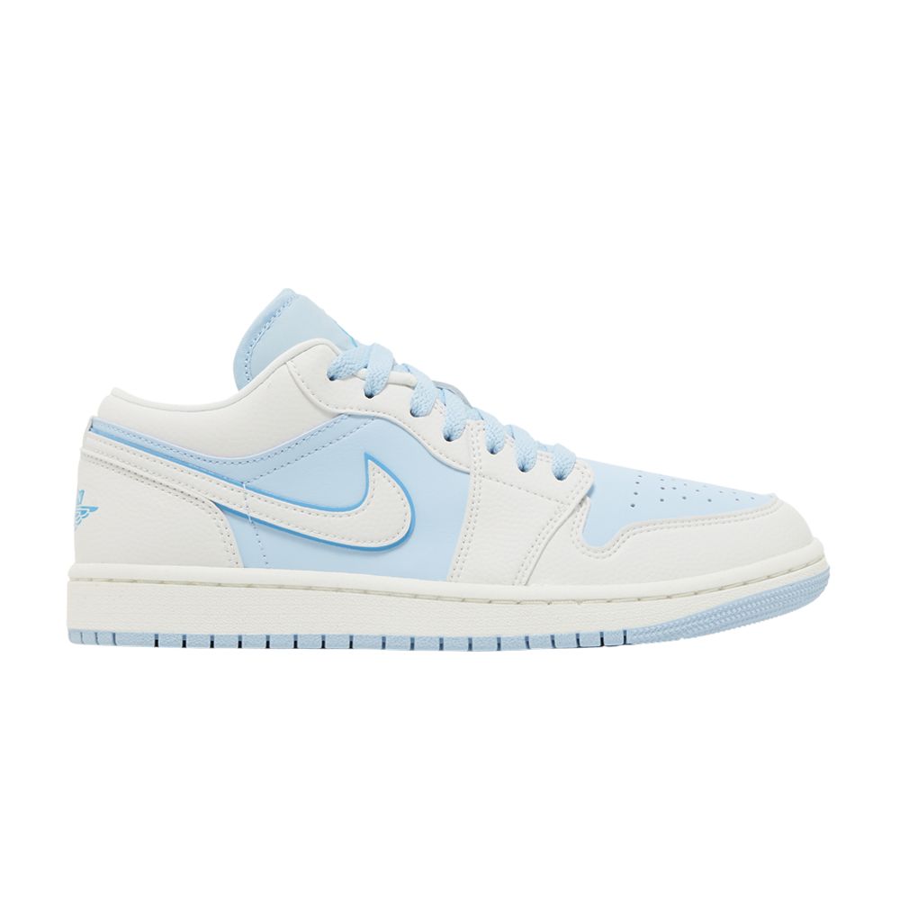 Pre-owned Air Jordan Wmns 1 Low Se 'reverse Ice Blue'