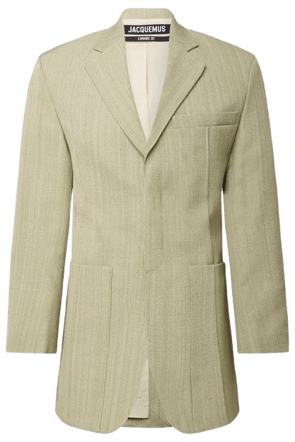 Jacquemus La Veste DHomme Blazer Light Green