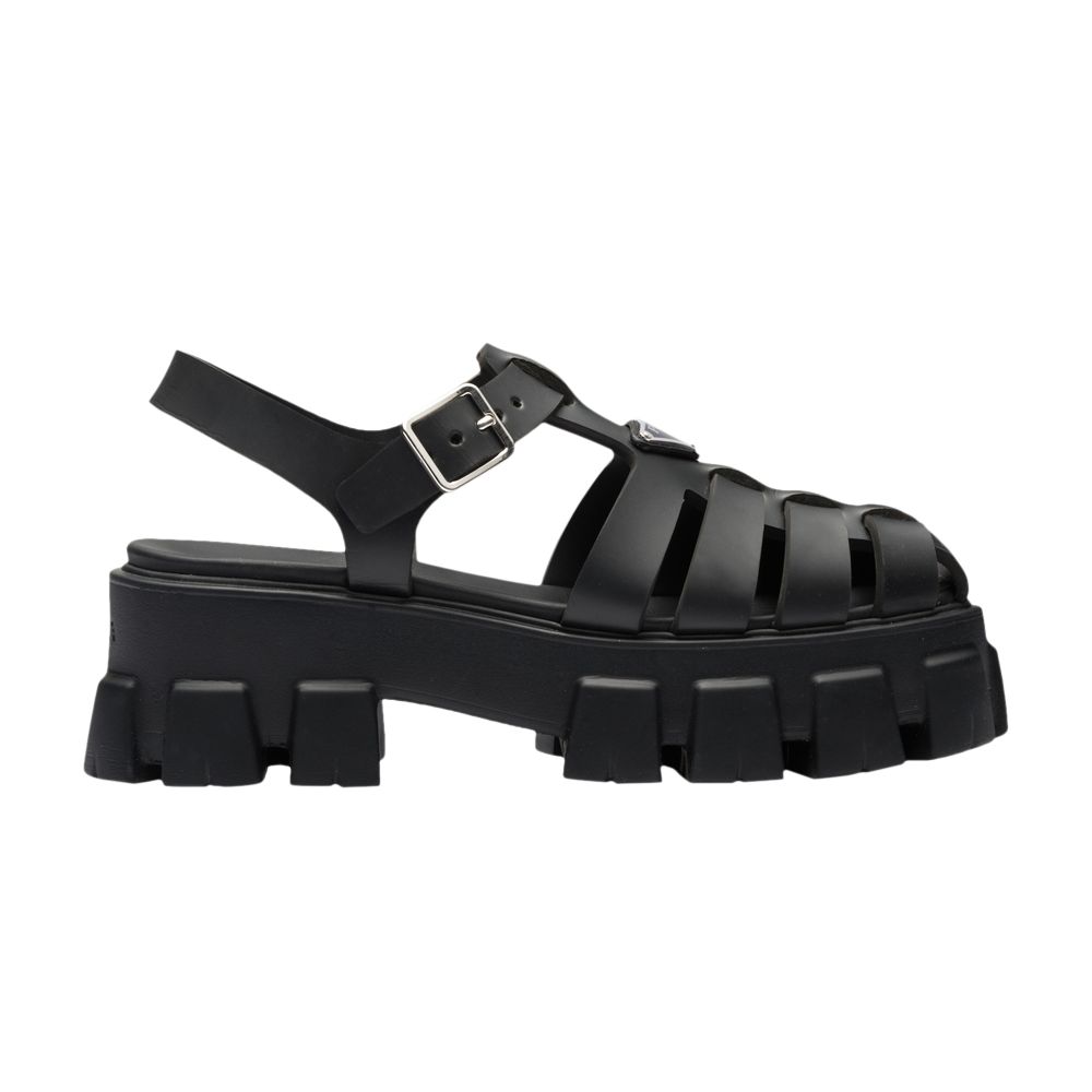 Pre-owned Prada Wmns Foam Rubber Sandal 'black'