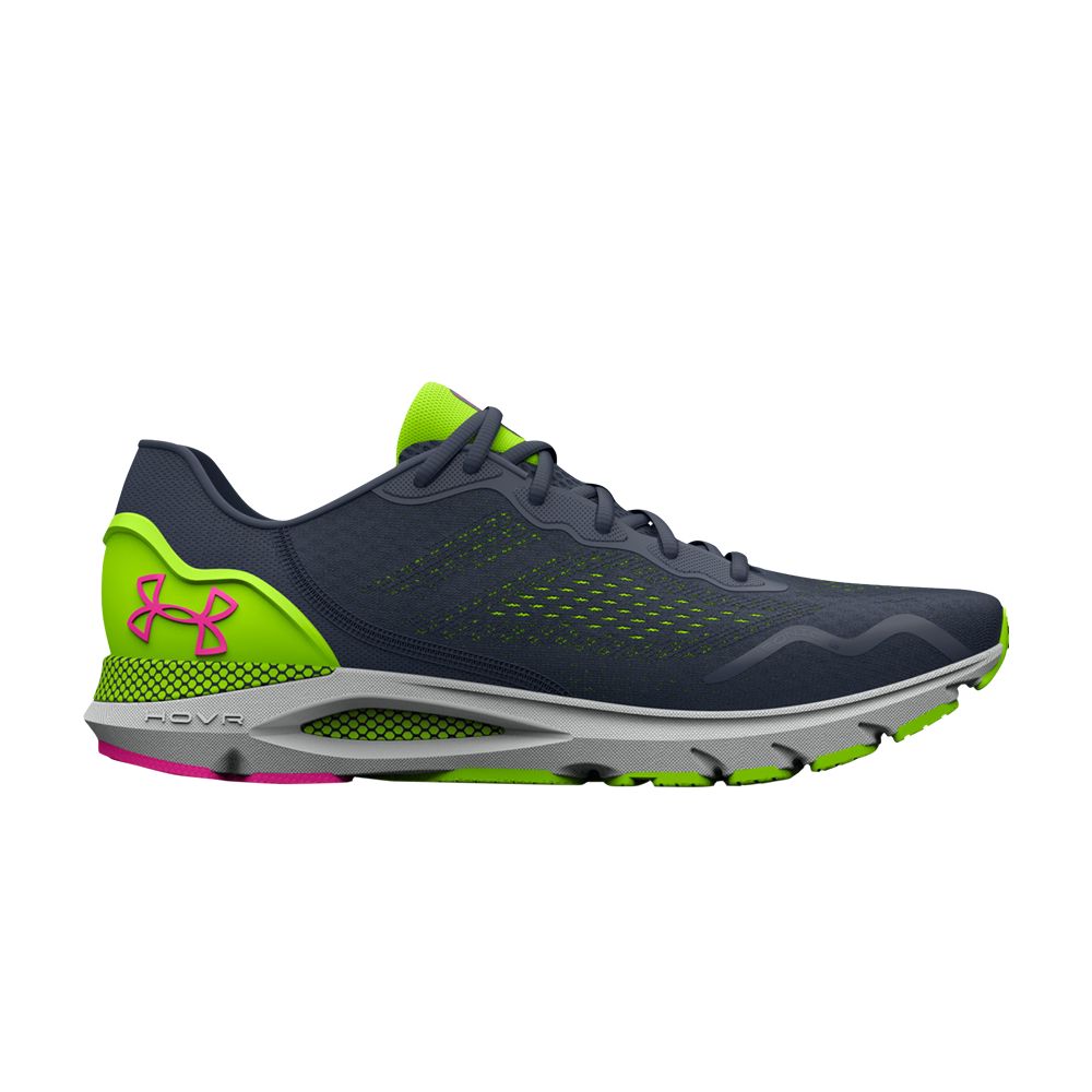 Under Armour HOVR Sonic 6 'Downpour Grey Lime Surge' | Men's Size 11 - 3026121-400