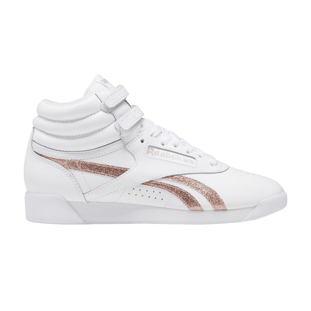 reebok white rose gold