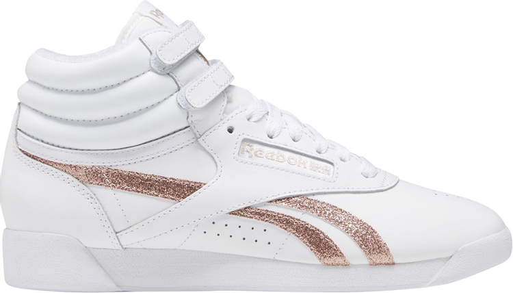 Wmns Freestyle High 'White Rose Gold'