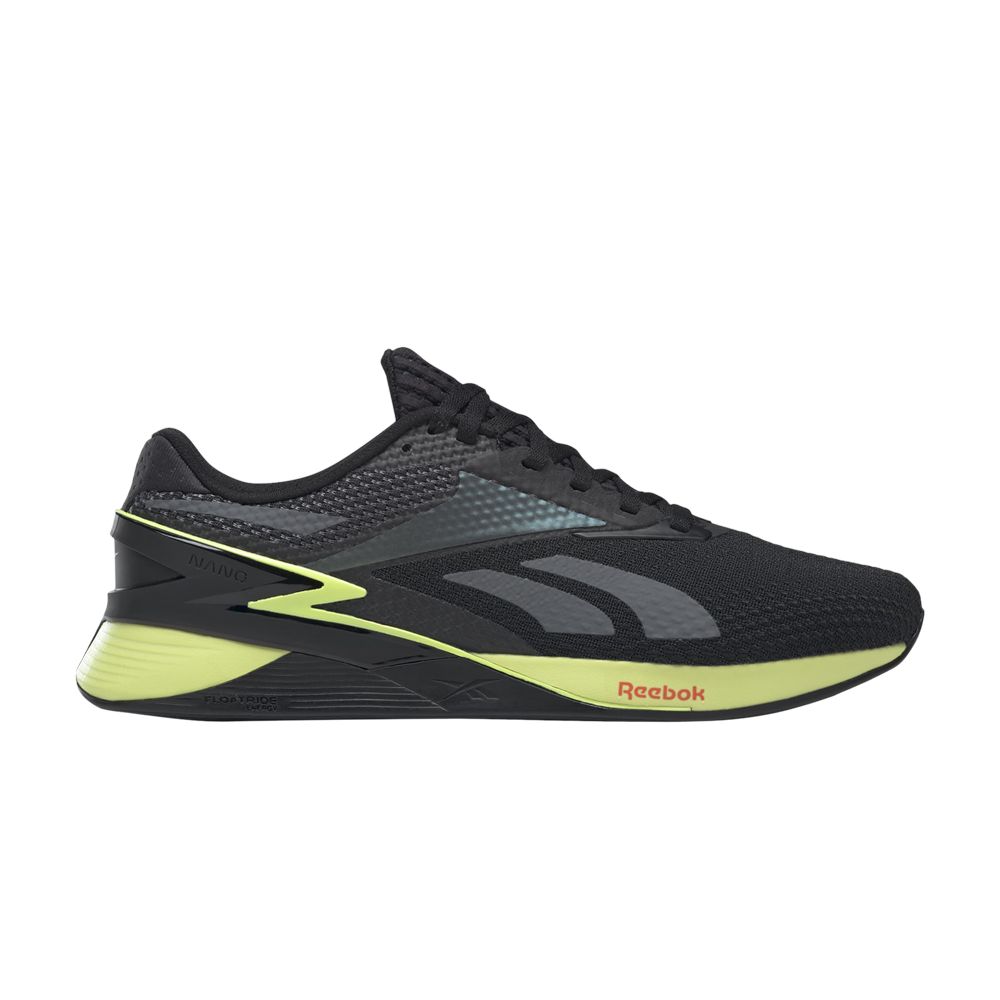 REEBOK NANO X3 'BLACK ENERGY GLOW'