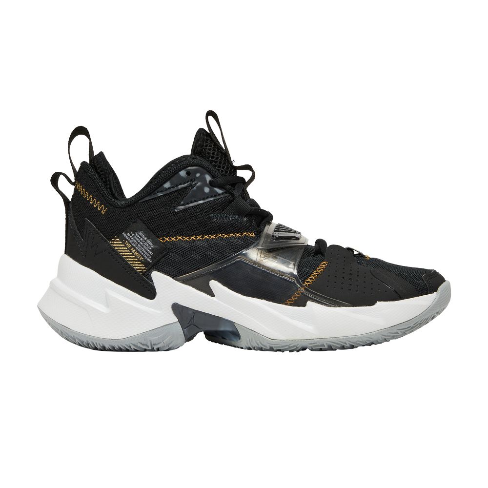 Pre-owned Air Jordan Jordan Why Not Zer0.3 Bg 'the Family' | Black | Kid's Size 6.5
