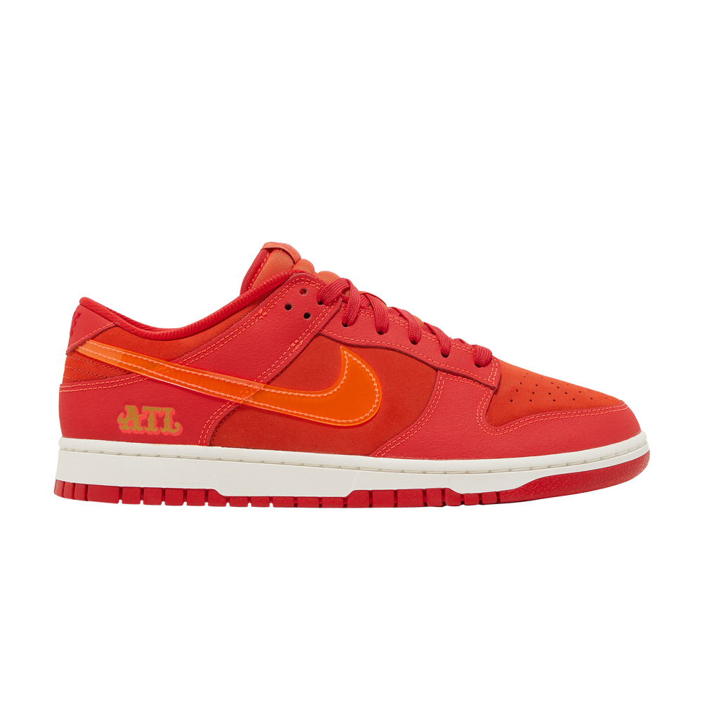 Pre-owned Nike Dunk Low 'atl' In Red