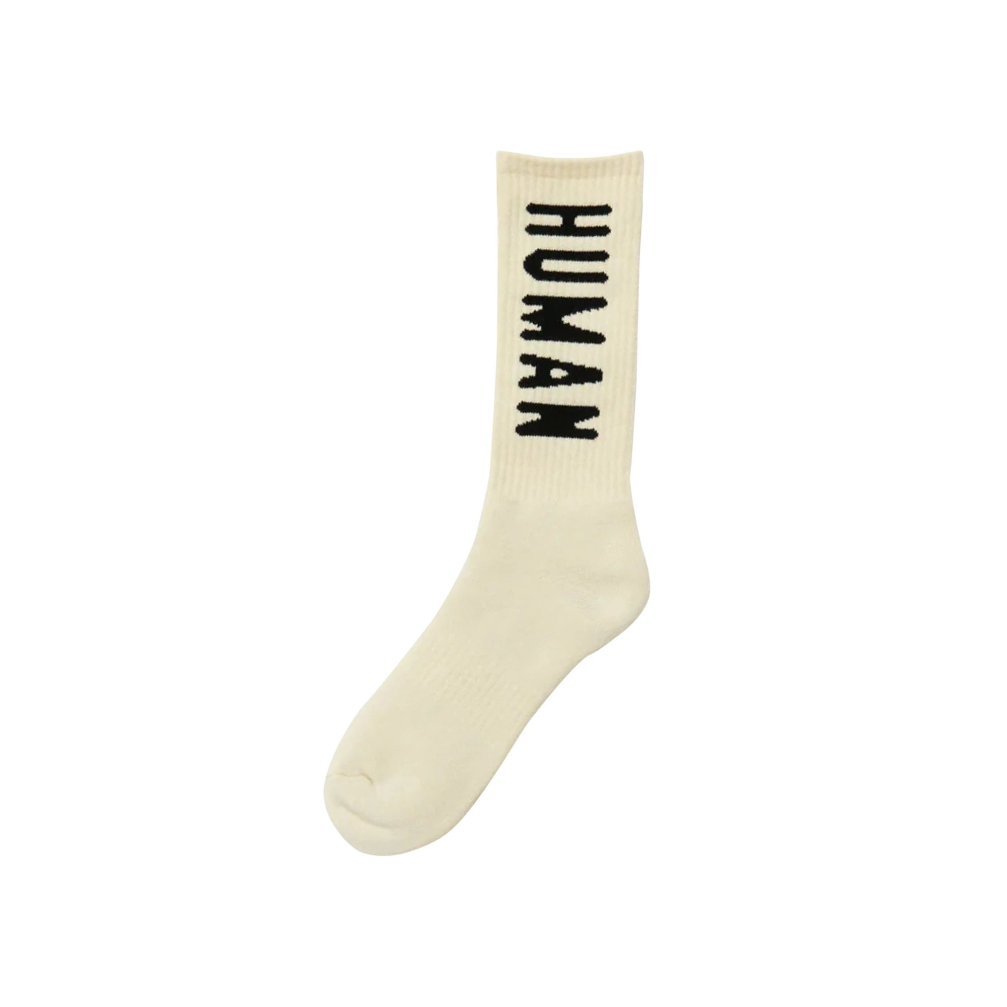 Pre-owned Human Made Hm Logo Socks 'white'