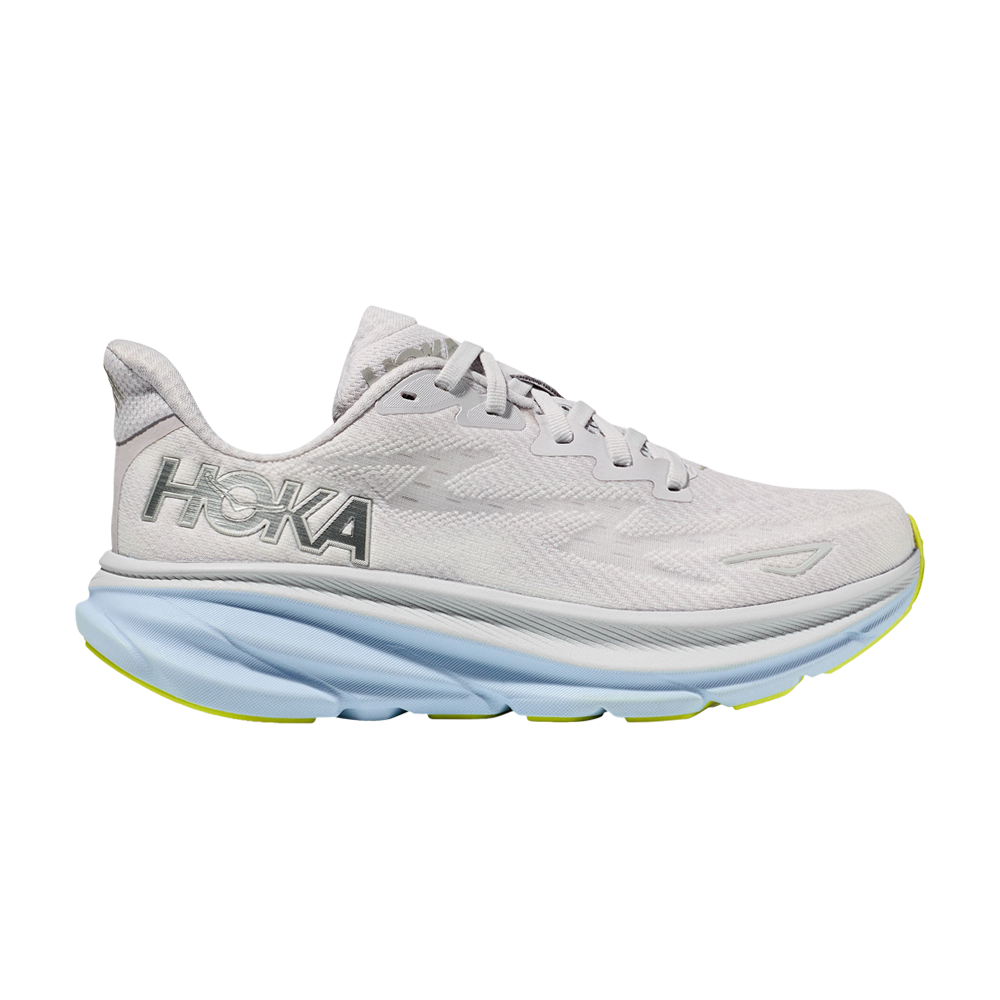Pre-owned Hoka One One Wmns Clifton 9 'nimbus Cloud Ice Water' In White