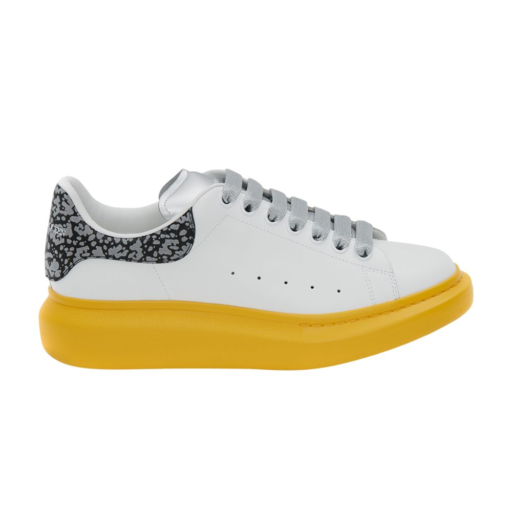 Pre-owned Alexander Mcqueen Oversized Sneaker 'white Pop Yellow' | Men's Size 41