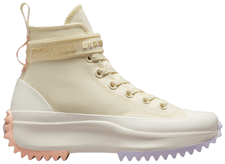Converse Run Star Hike Platform Utility Strap High Soft Dune
