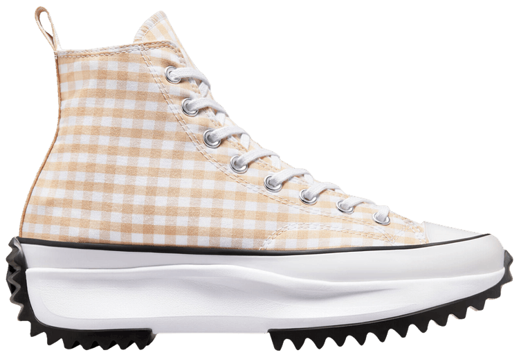 Converse Run Star Hike Platform High Gingham