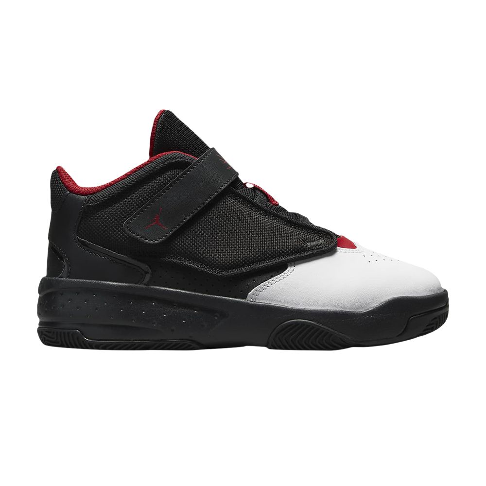 Pre-owned Air Jordan Jordan Max Aura 4 Ps 'black White Gym Red' | Kid's Size 3