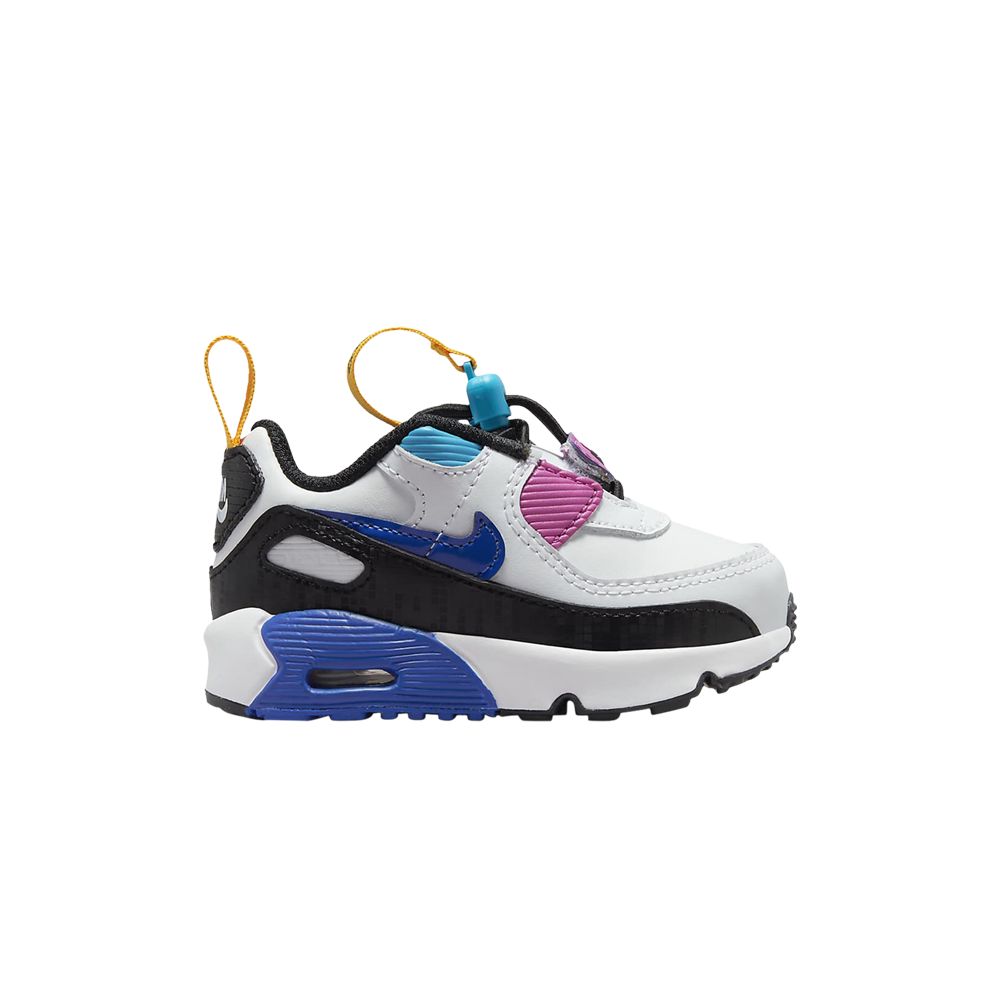 Nike Air Max 90 Toggle SE TD 'Bright Colors!' | White | Infant Size 2