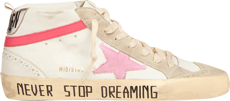 Golden Goose Wmns Mid Star 'Never Stop Dreaming'