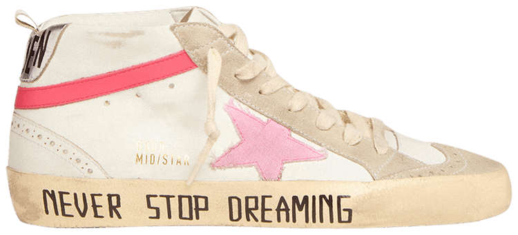 Golden Goose Wmns Mid Star 'Never Stop Dreaming'