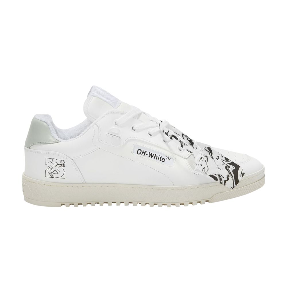 Pre-owned Off-white Sal Barbier X 5.0 Low 'white' | Men's Size 40